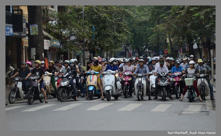Karl Markloff Rush Hour Hanoi