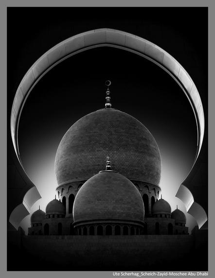 Ute Scherhag Scheich-Zayid-Moschee Abu Dhabi
